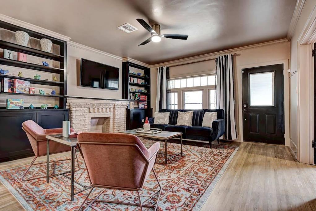 Boho Glam Bungalow Mins Away Western Ave Districts Villa Oklahoma Dış mekan fotoğraf